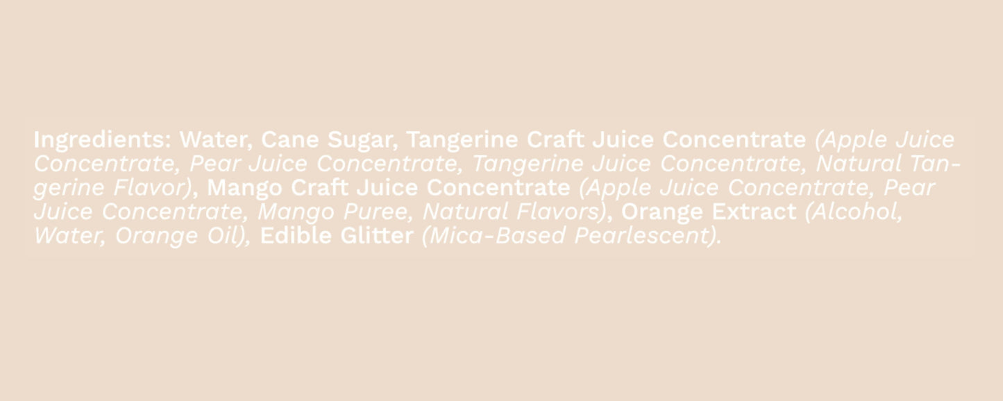 Glitter Mimosa Mixer, 16 fl oz