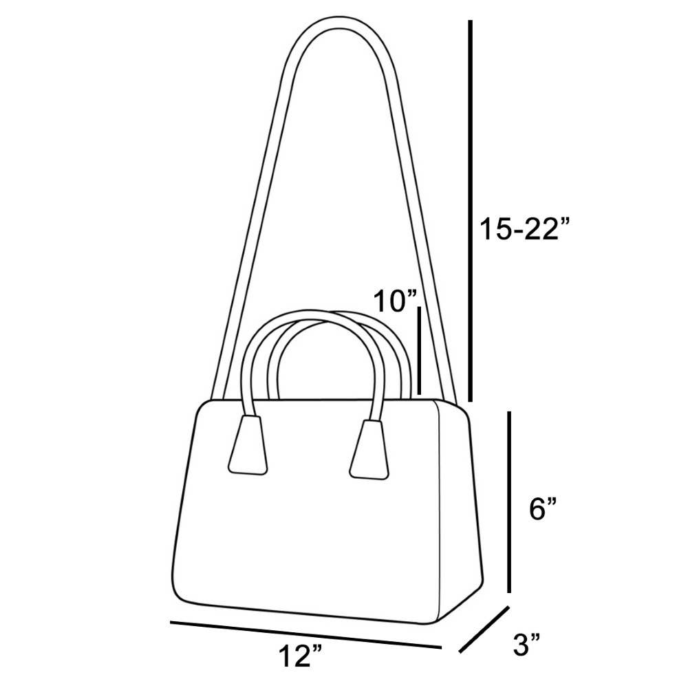 Simple Suede Rectangle Shoulder Bag