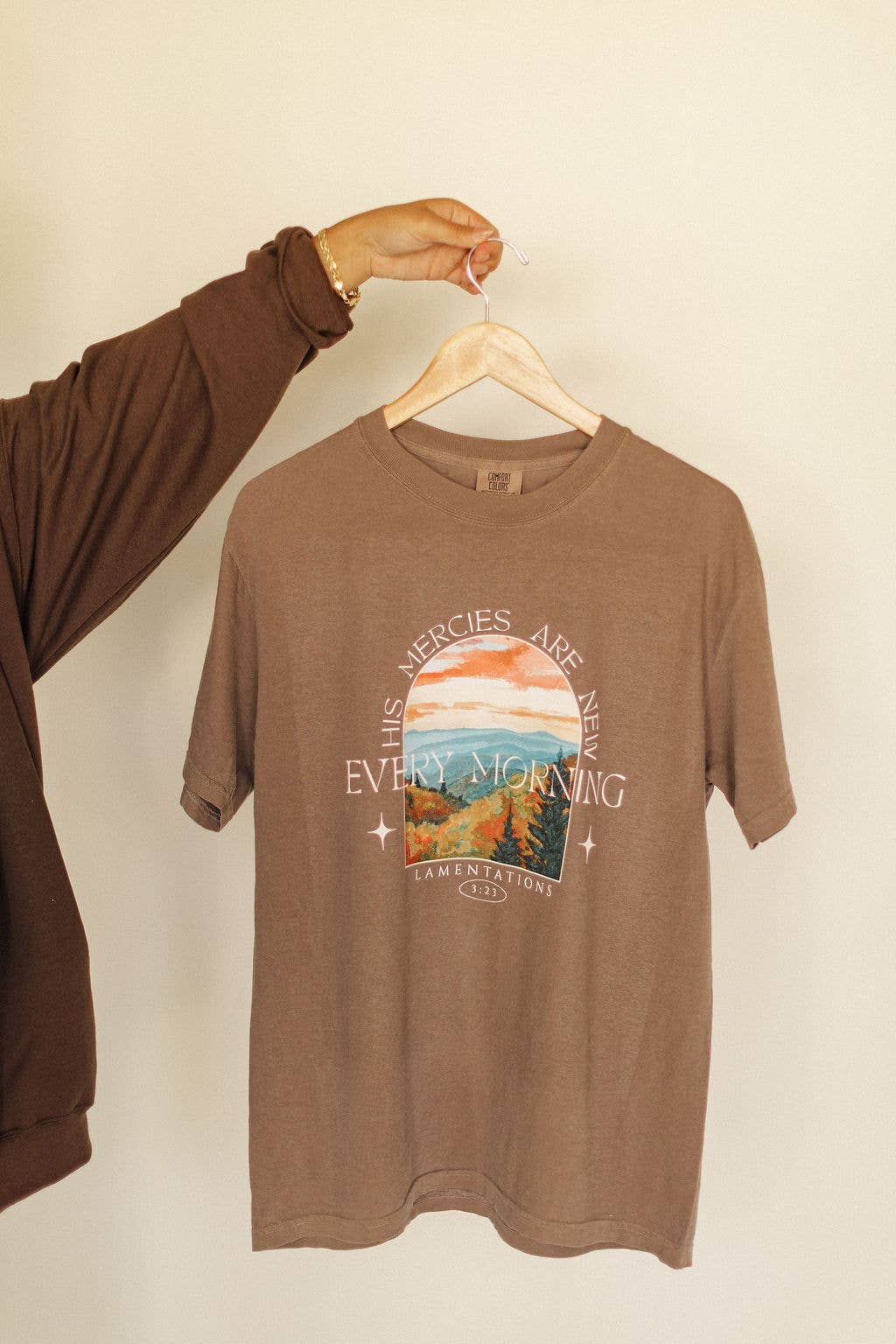 His Mercies Are New Graphic Apparel