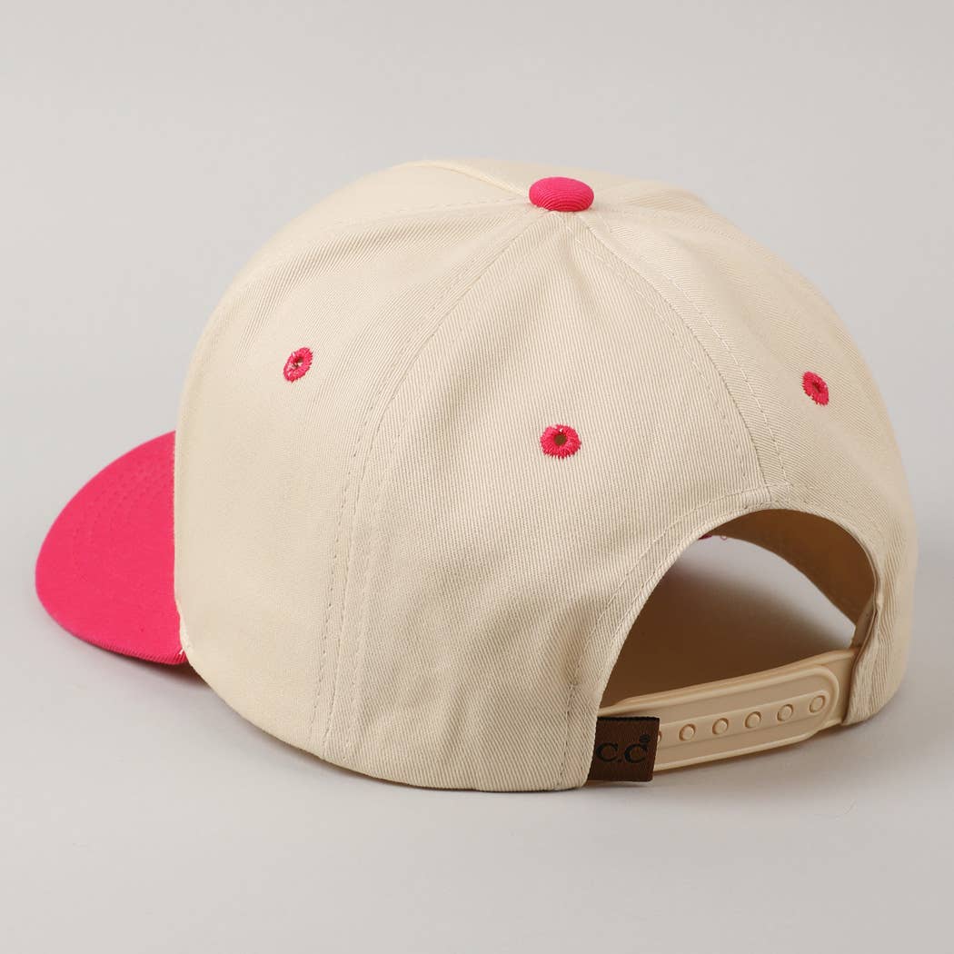 MOTHERHOOD Embroidered Two-Tone Trucker Hat