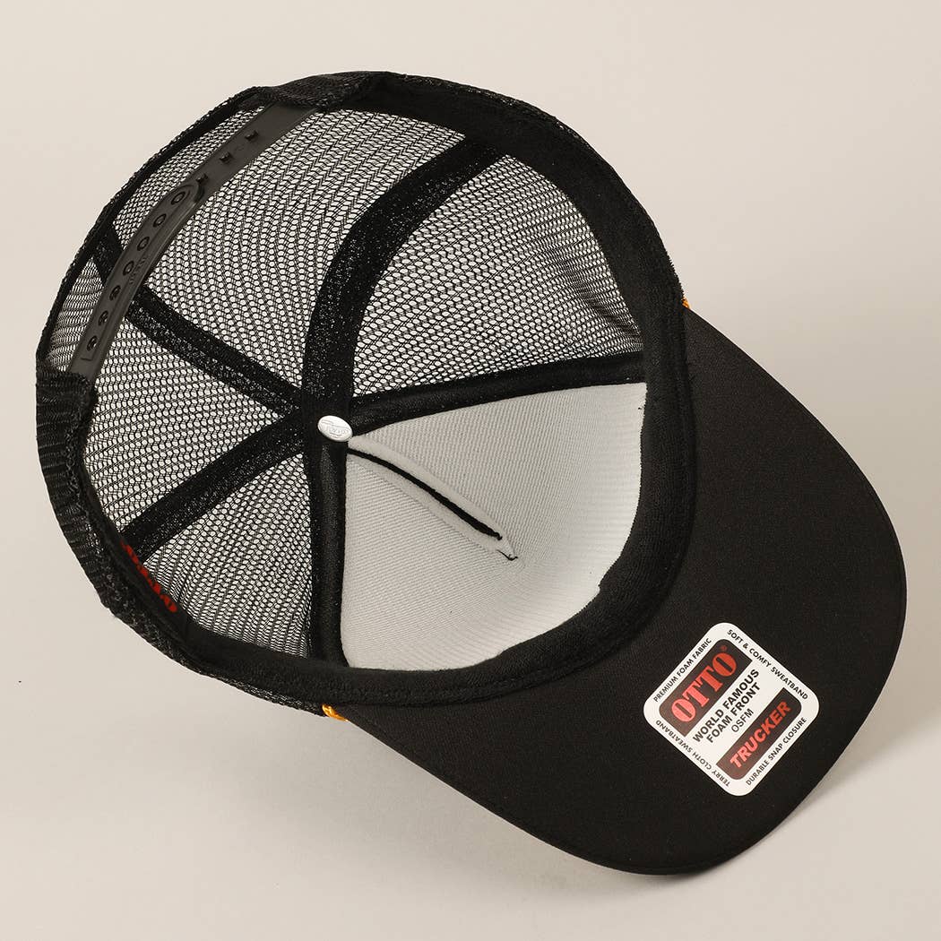 CAPTAIN Mesh Back Trucker Hat