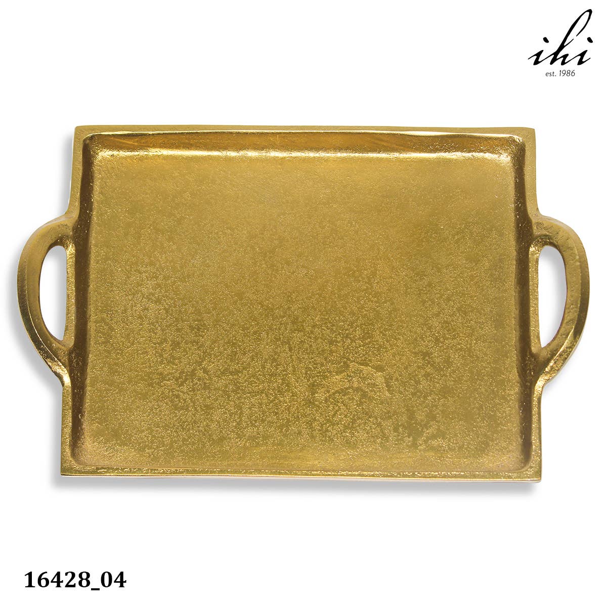 Golden Square Decorative Dish