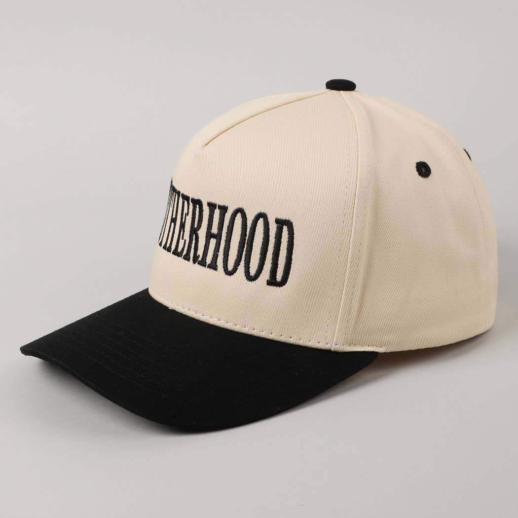 MOTHERHOOD Embroidered Two-Tone Trucker Hat