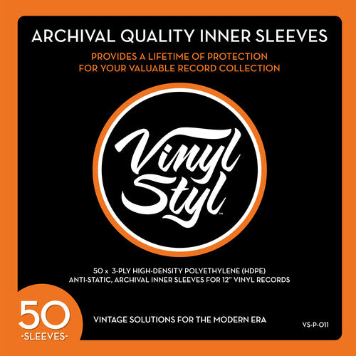 12" Vinyl Style Protective Sleeves
