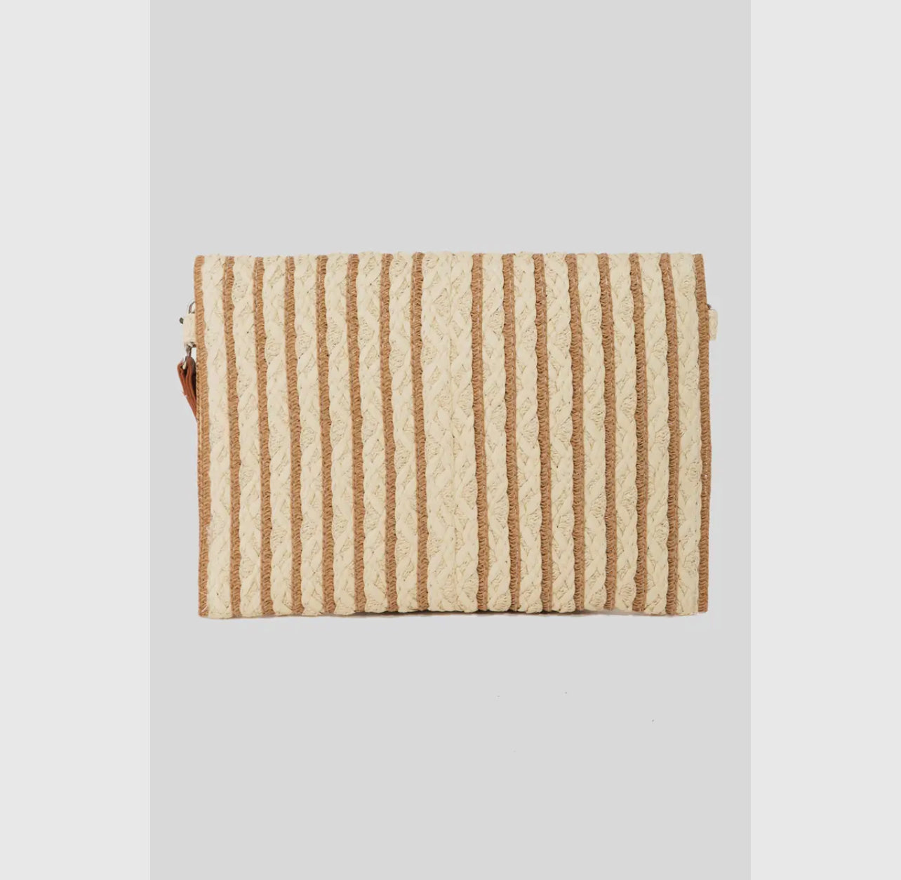 Straw Clutch/Crossbody Purse