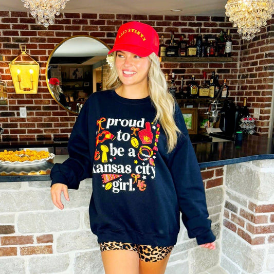 Proud To Be A Kansas City Girl Sweatshirt