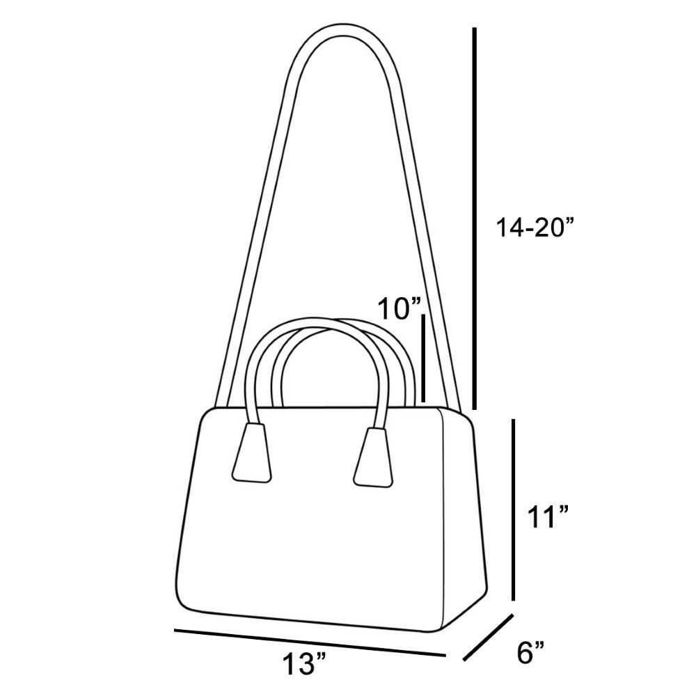 Simple Suede Square Shoulder Bag