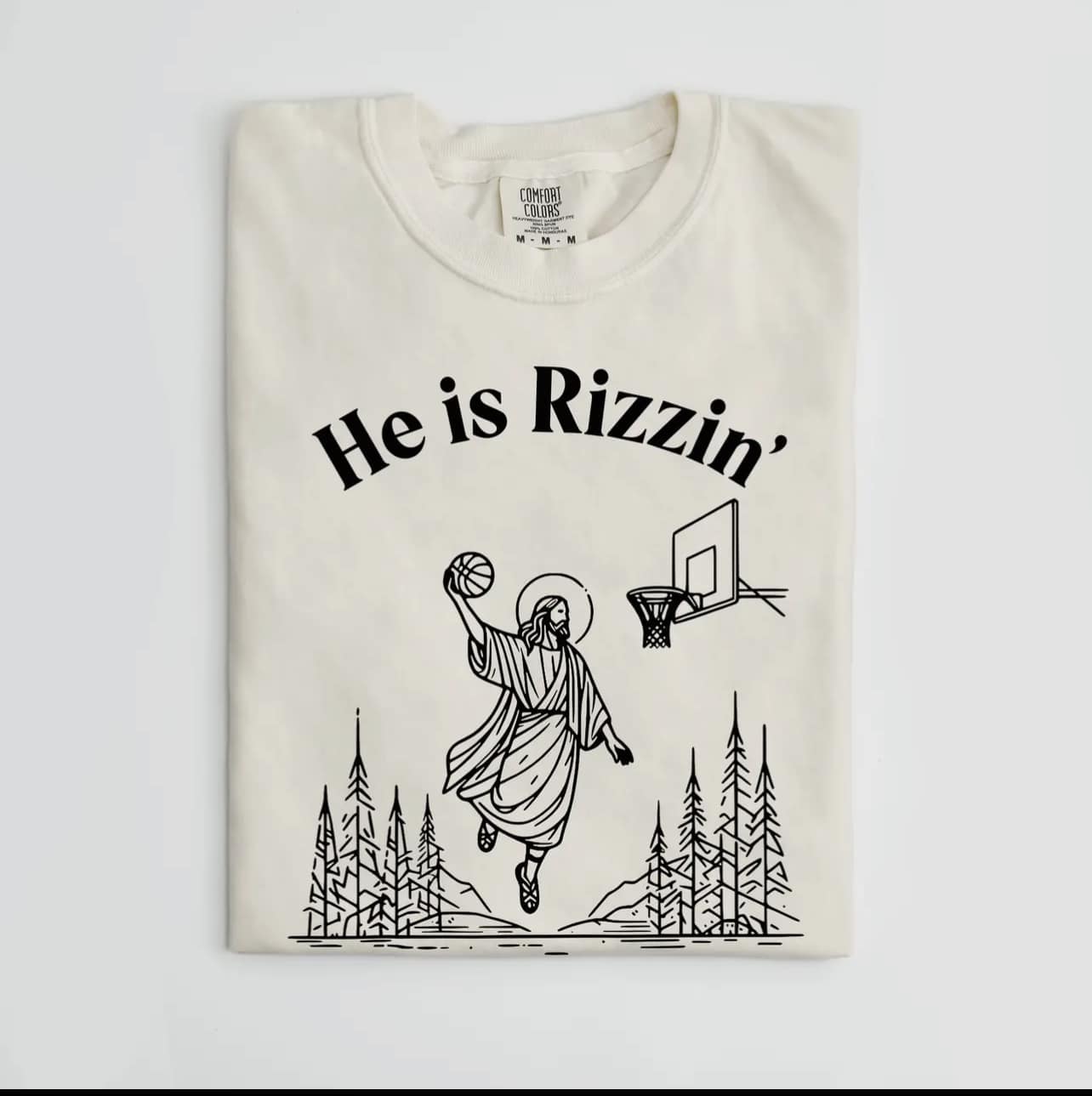 YOUTH - He is Rizzin' Graphic Tee