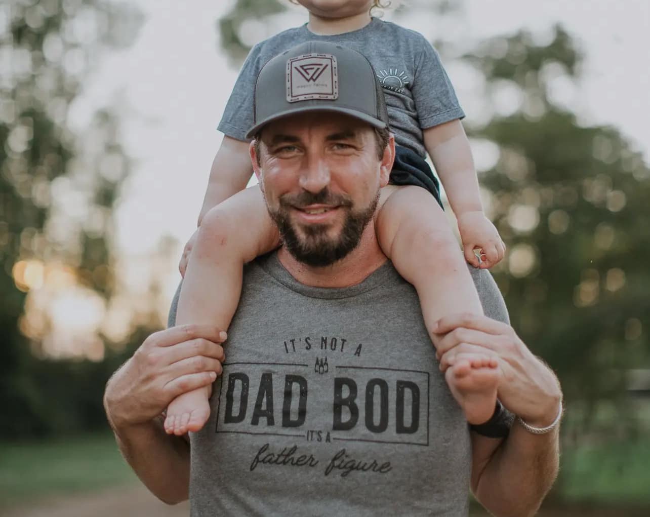Dad Bod Father Figure Graphic Tee