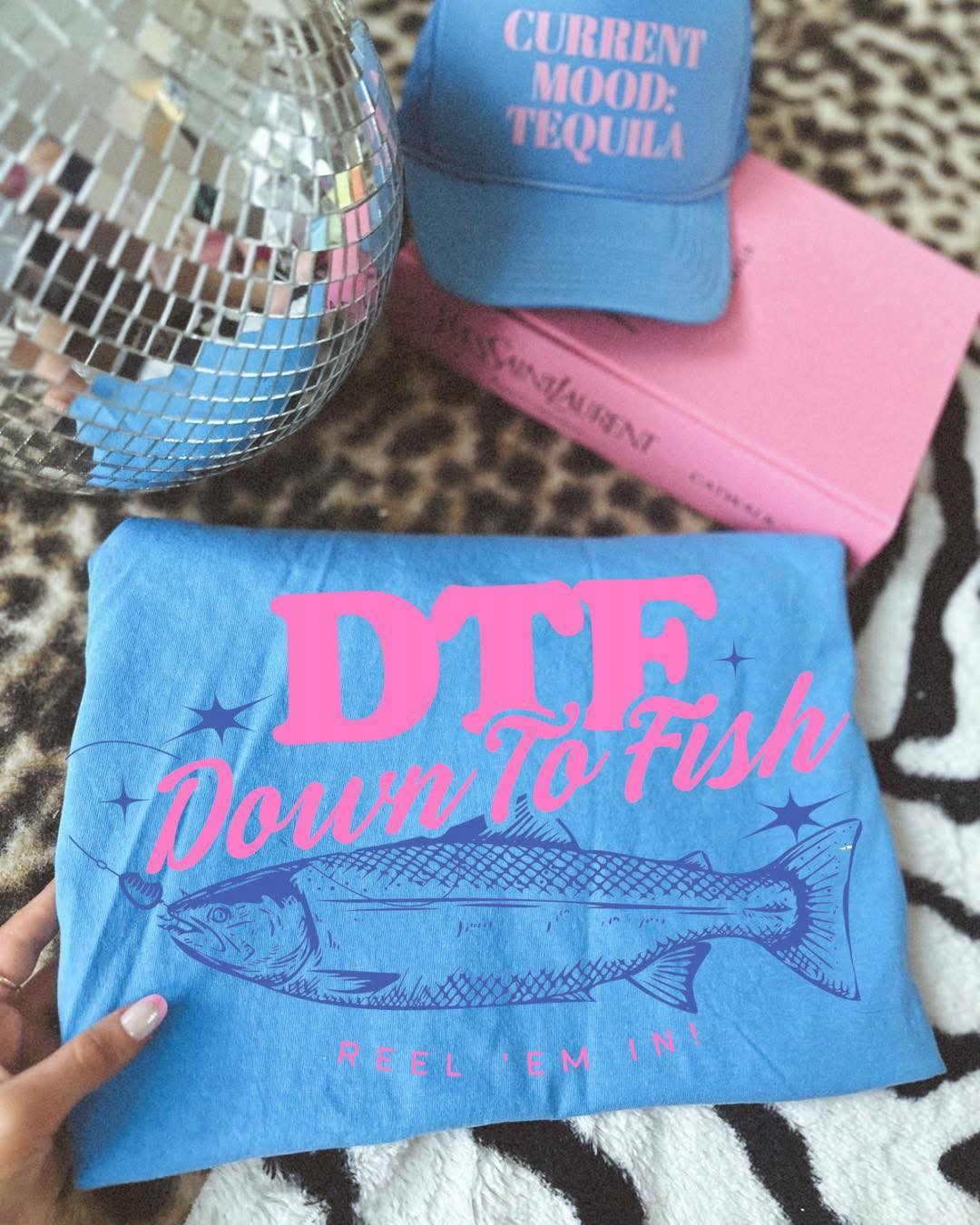 DTF (Down To Fish) Graphic Tee
