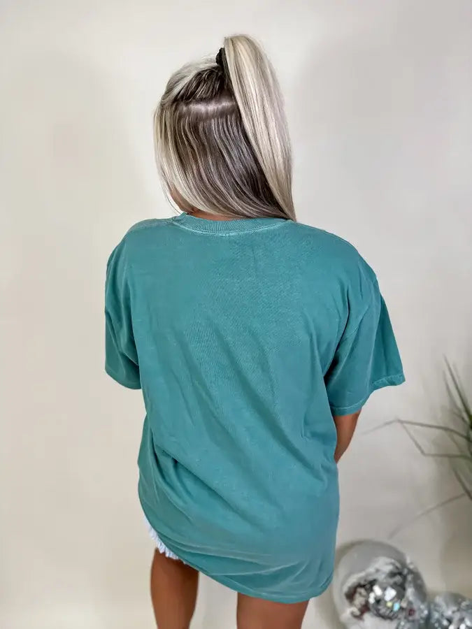 Local Puff Light Green Graphic Tee