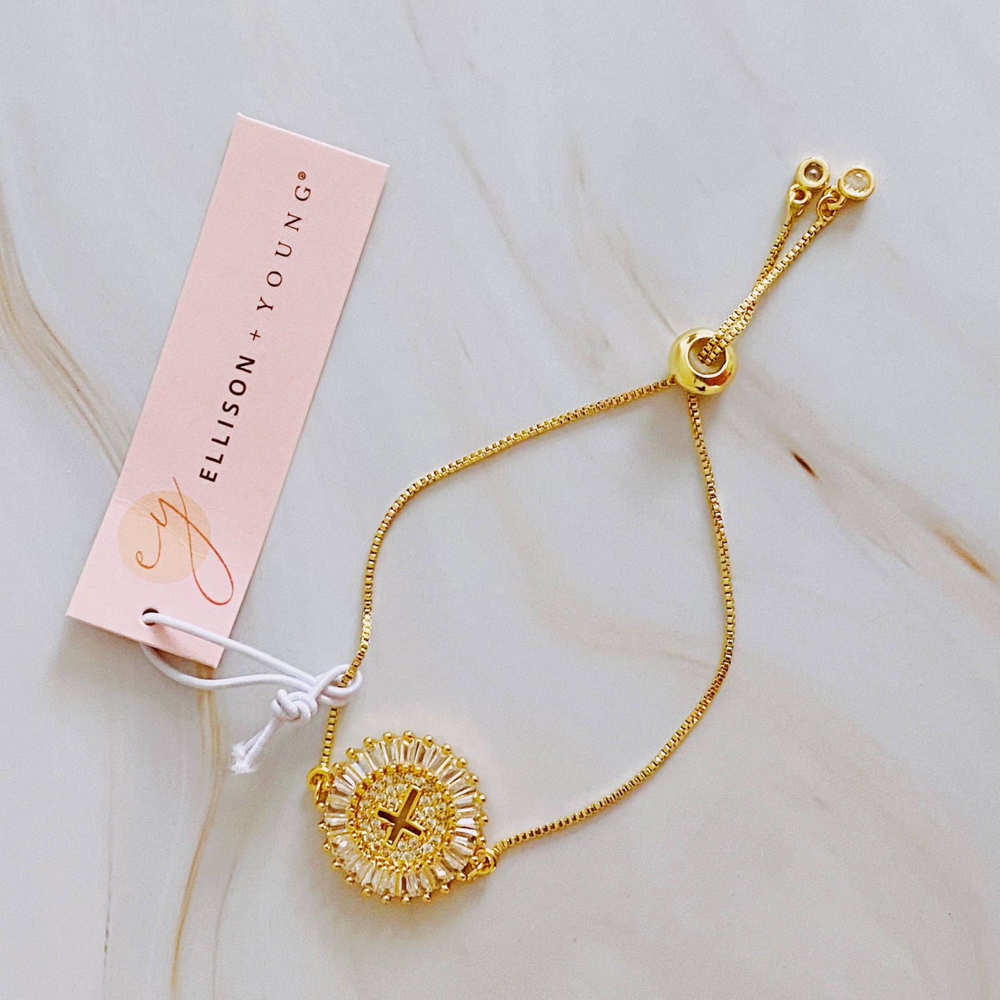 By The Cross Slide Bracelet