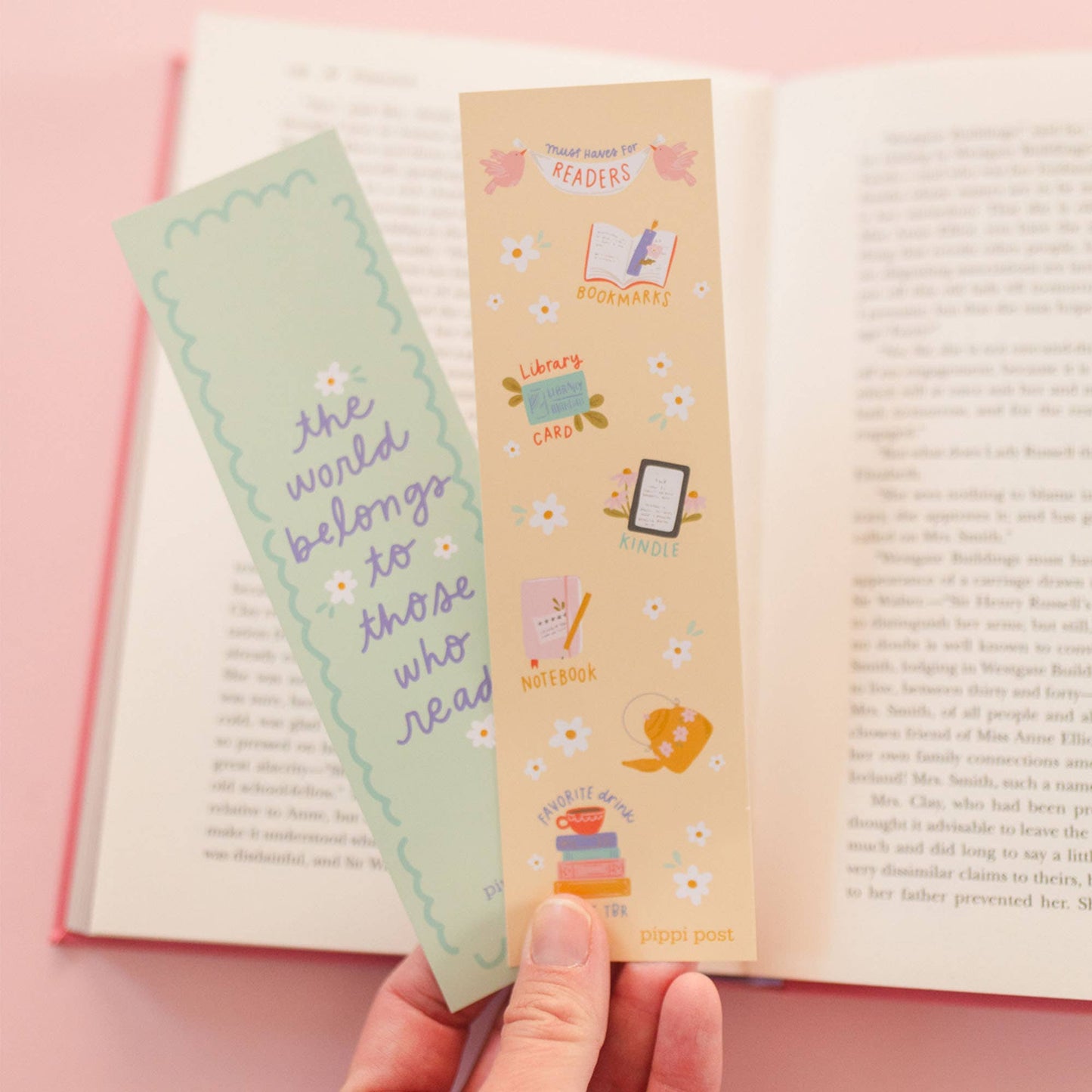 Pippi Post 2 Bookmark Set