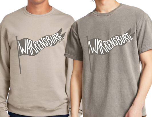 Retro Warrensburg Flag Design