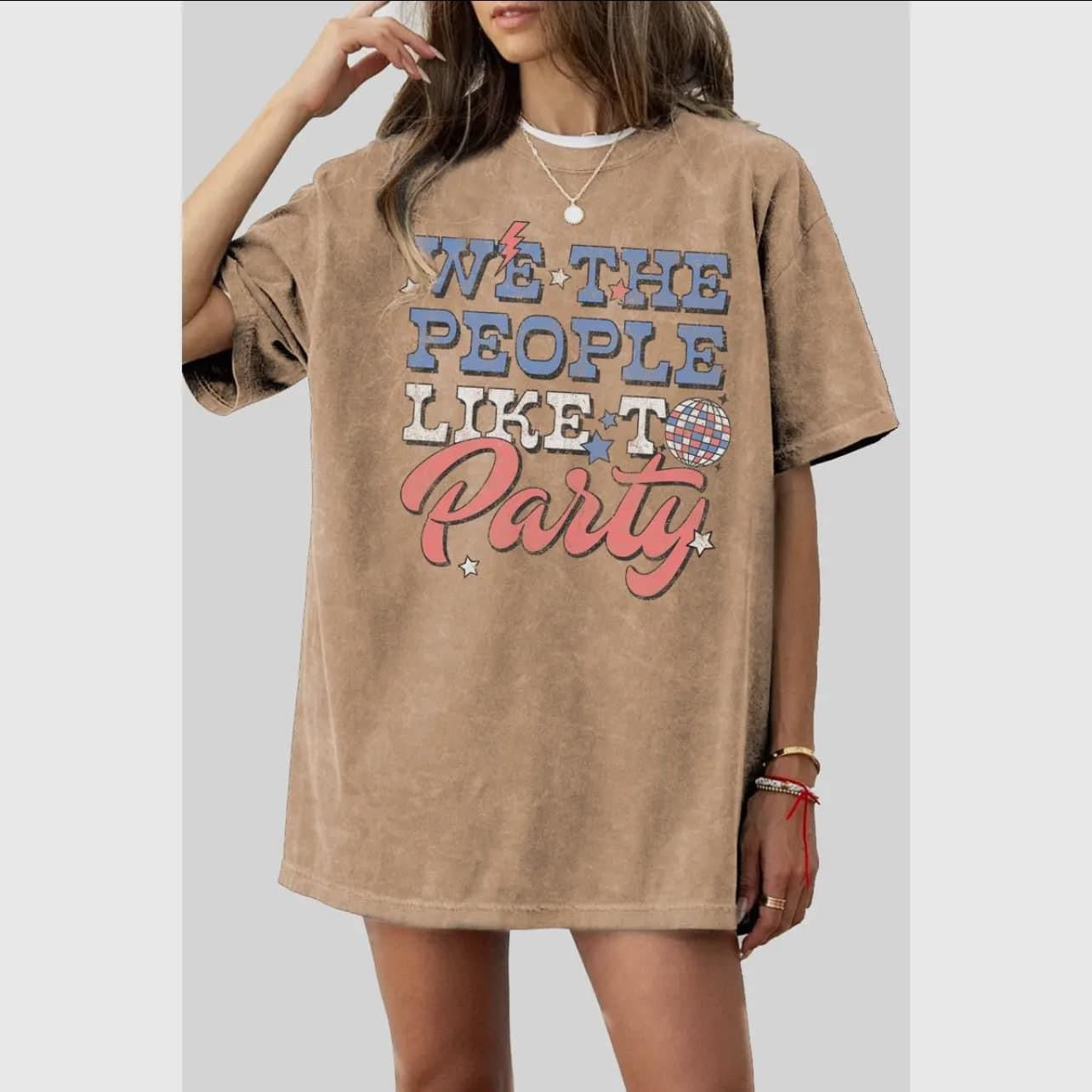 We the People Oversized Tee