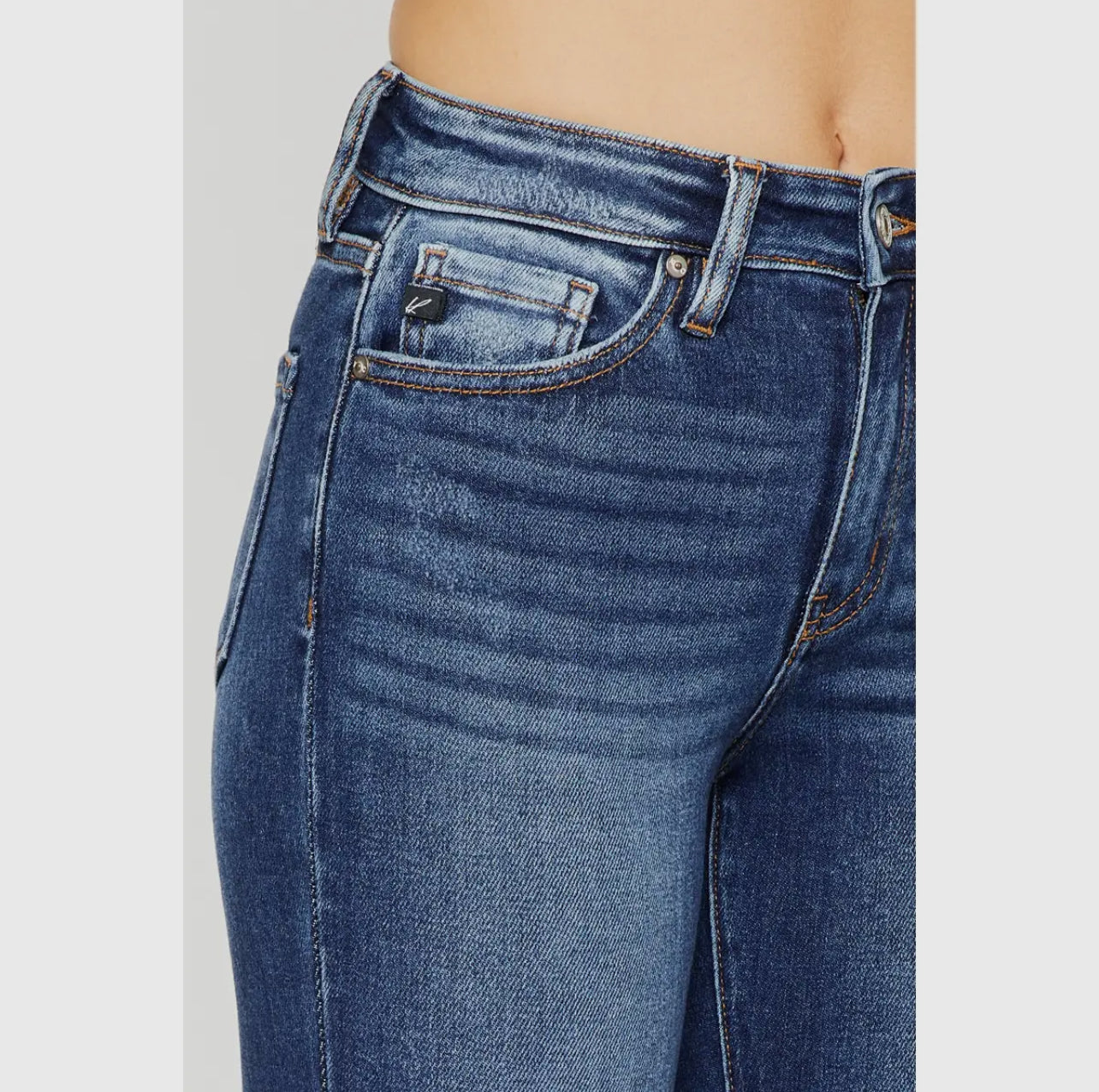 Raw Hem Skinnies