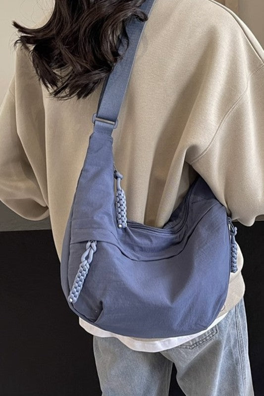 Large Crescent Crossbody Bag
