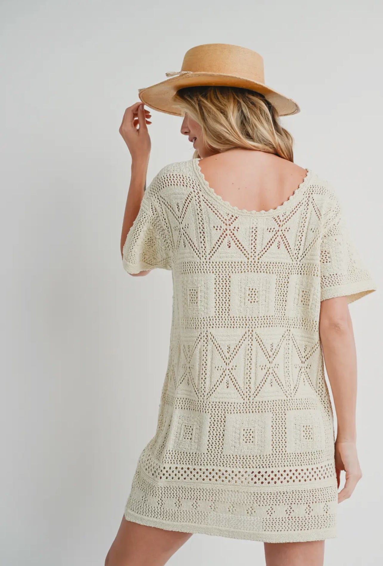 Aztec Midi Shift Dress