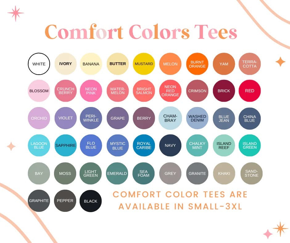Design Your Own Embroidered Graphic Tops PREORDER CLOSED