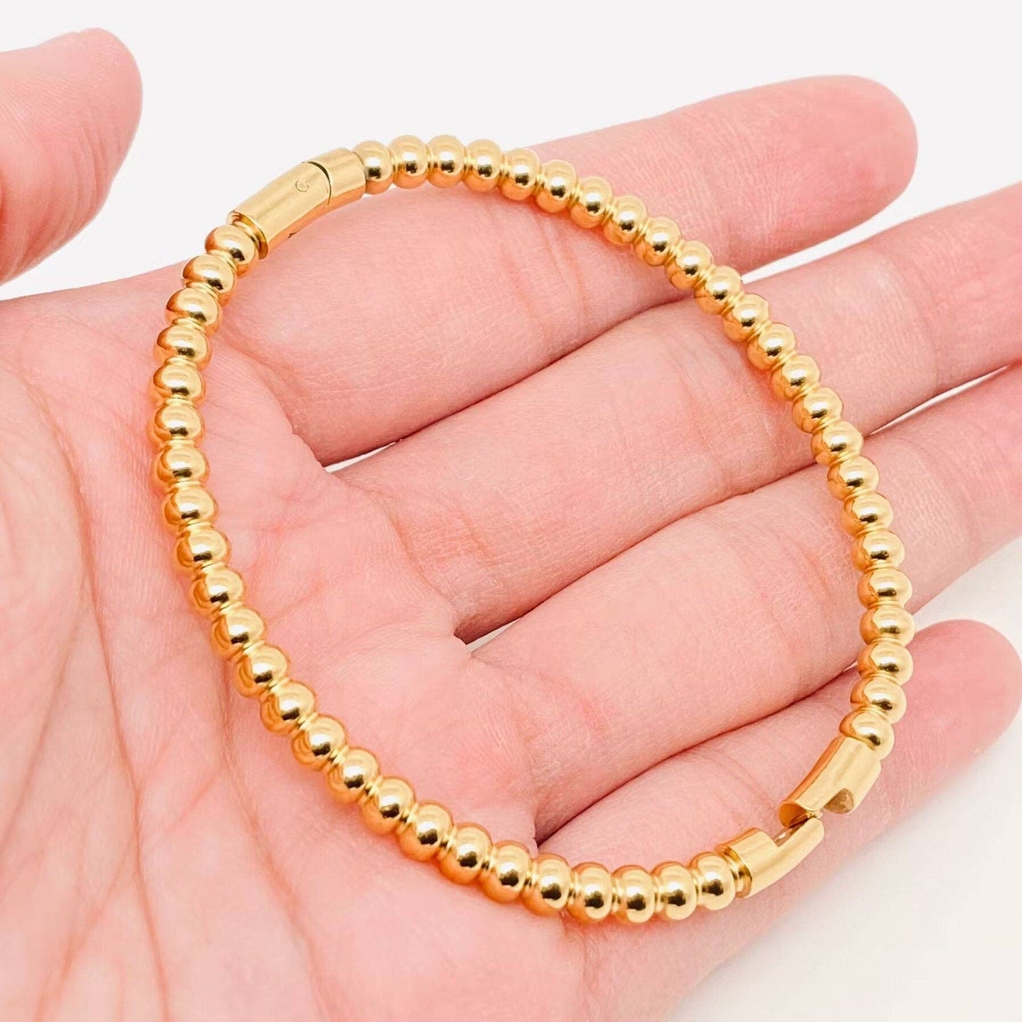 Multi-style 18K Gold-plated Stainless Steel Bangle
