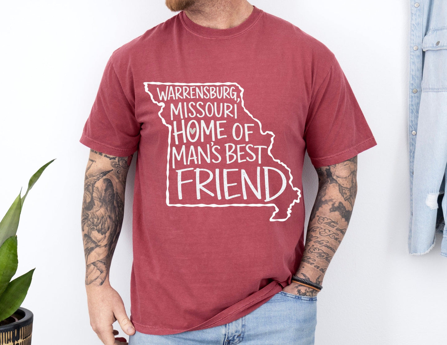 Man’s Best Friend | Warrensburg Local Graphic Tee