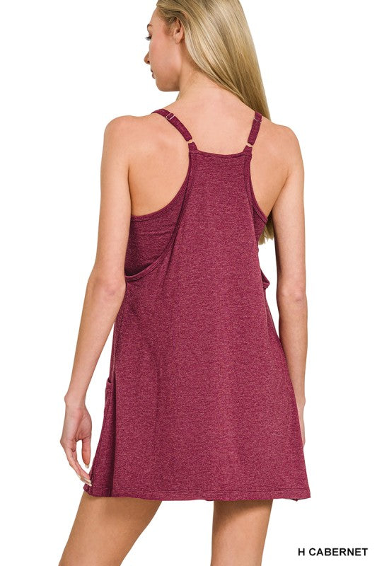 Mini Dress W/Romper Liner