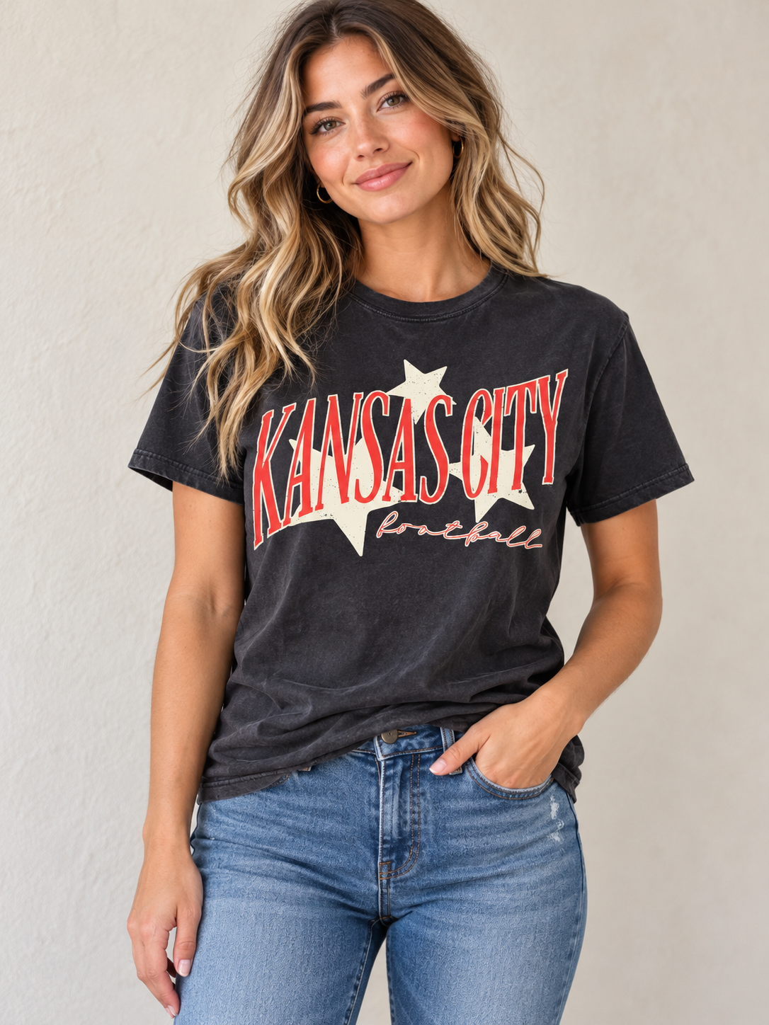 Kansas City Football Stars Tee