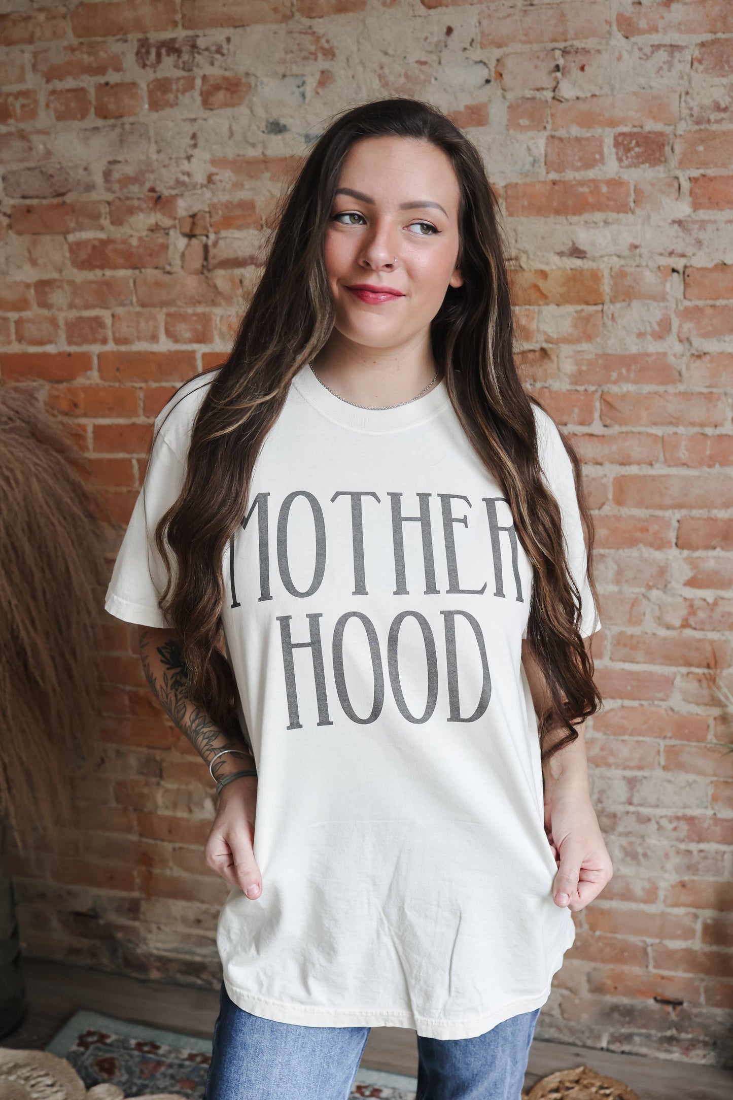Motherhood Comfort Colors Graphic T-shirt