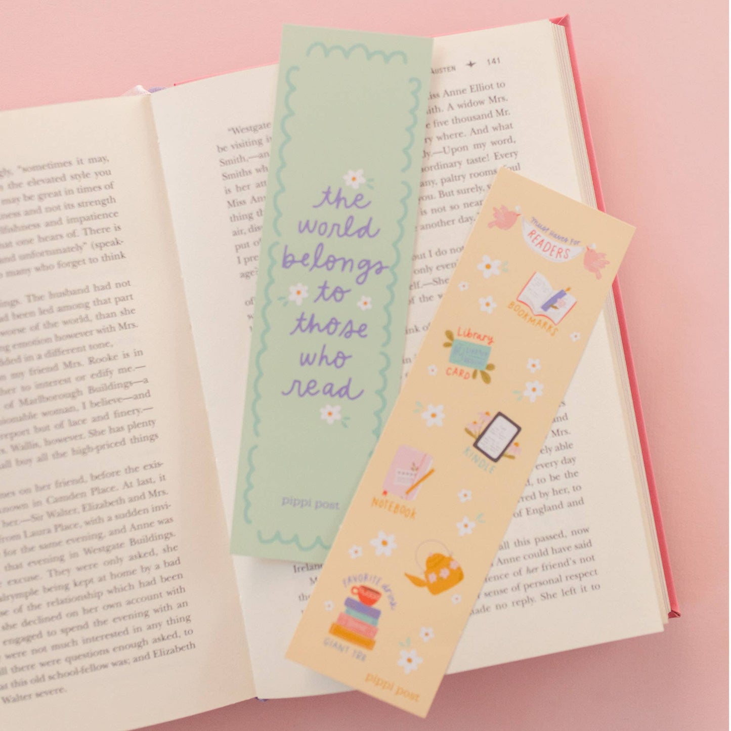 Pippi Post 2 Bookmark Set