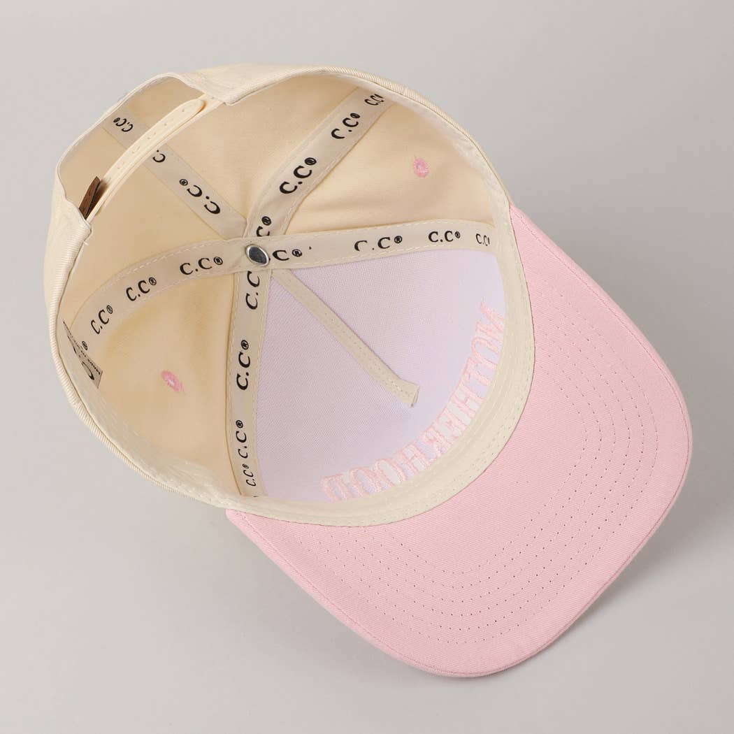 MOTHERHOOD Embroidered Two-Tone Trucker Hat