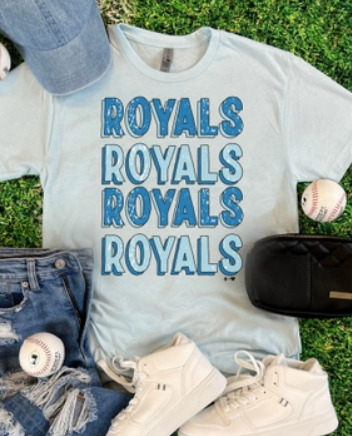 KC Royals Stacked Graphic Tee