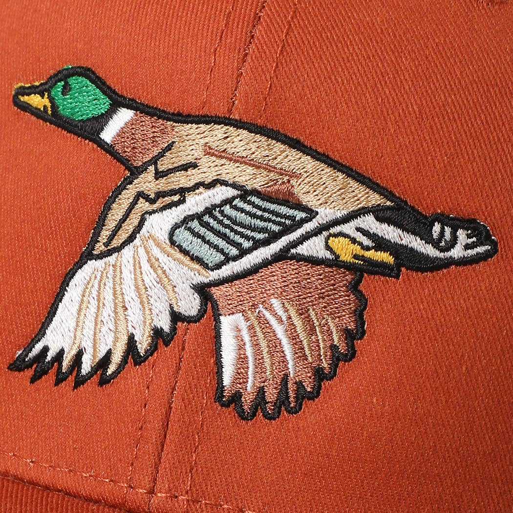 Mallard Duck Embroidered Trucker Hat