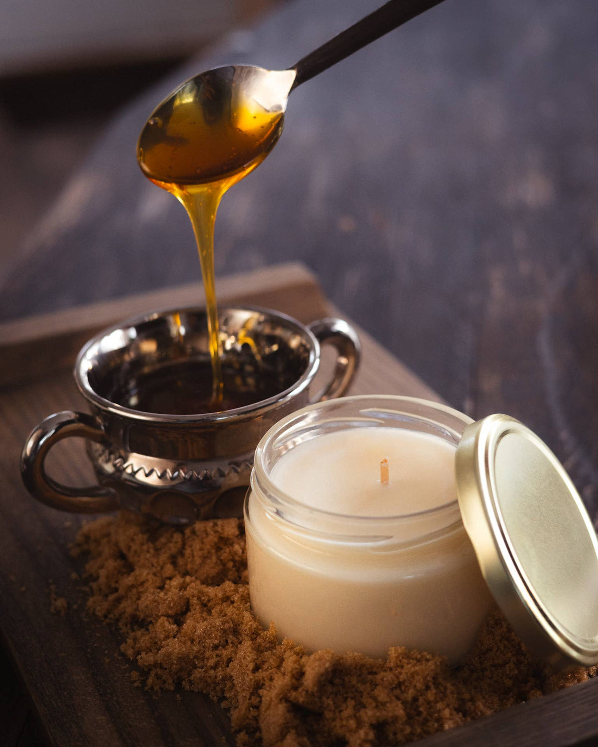 2.5oz Amber Molasses Wax Melt