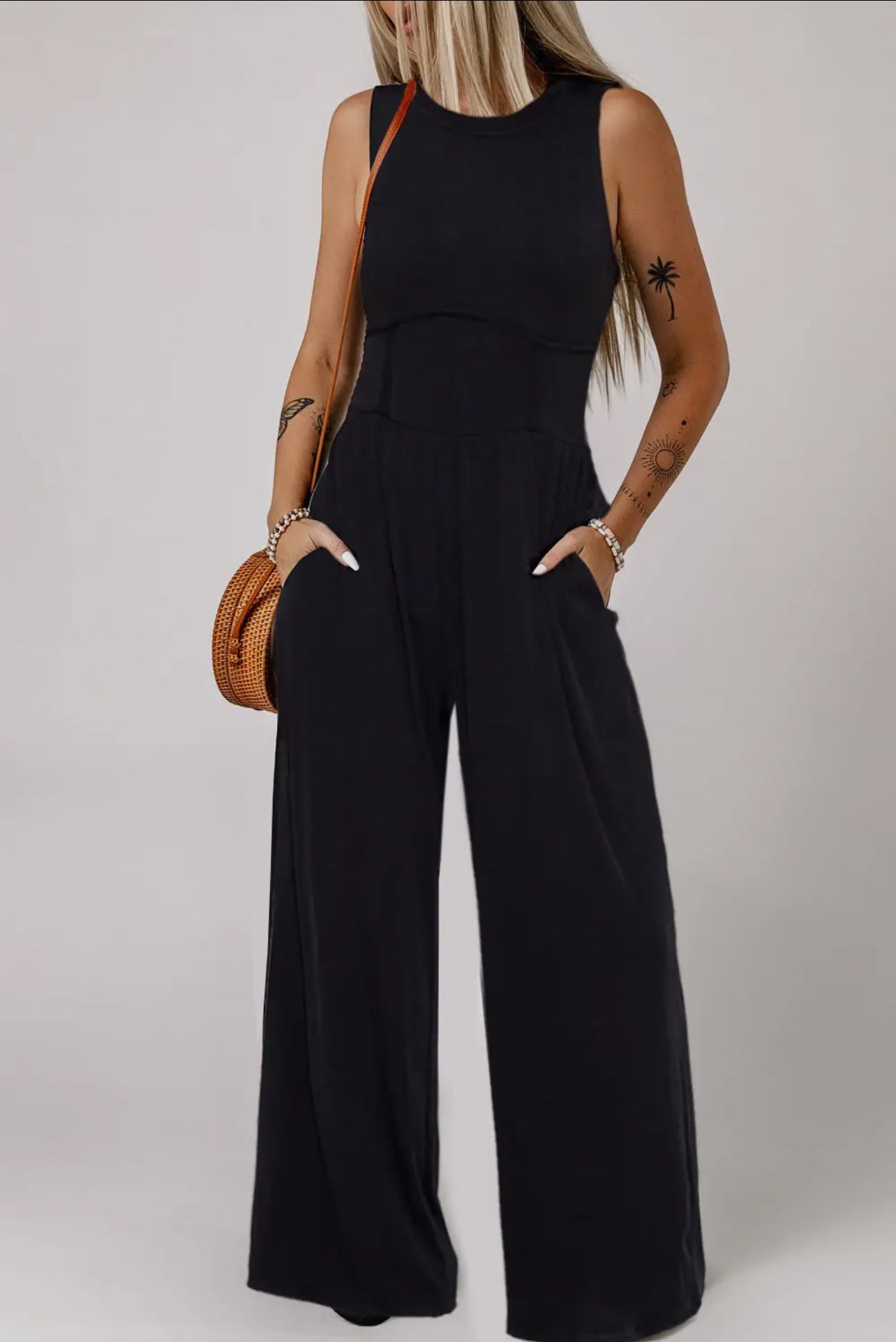 Bodice Detail Jumpsuit