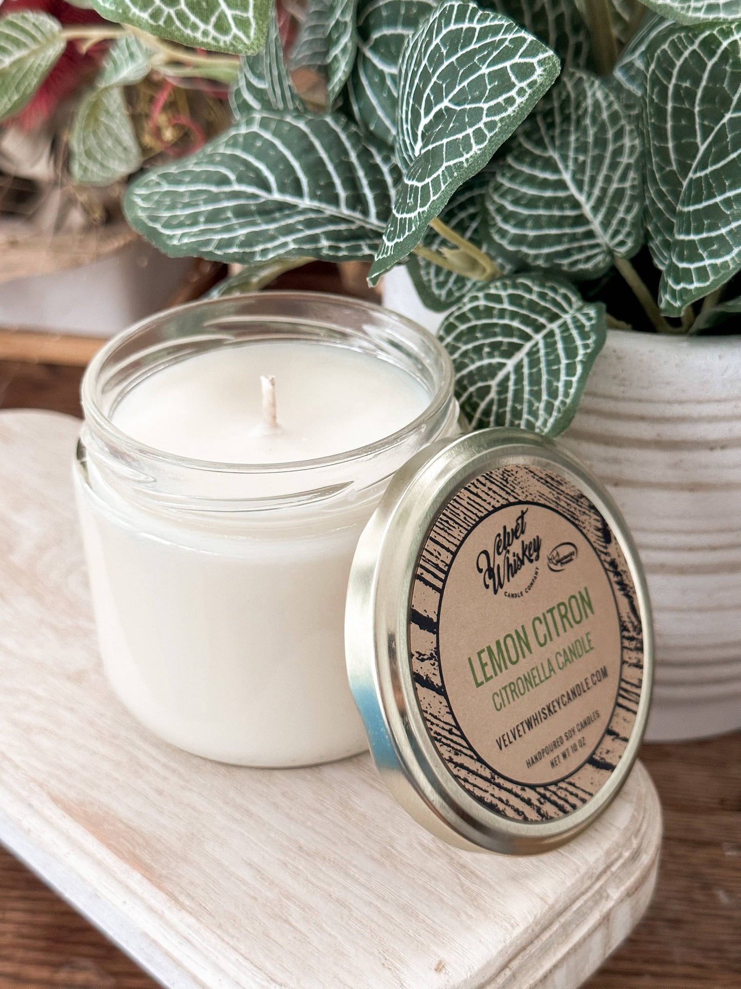 Lemon Citron Candle - Citronella Candle