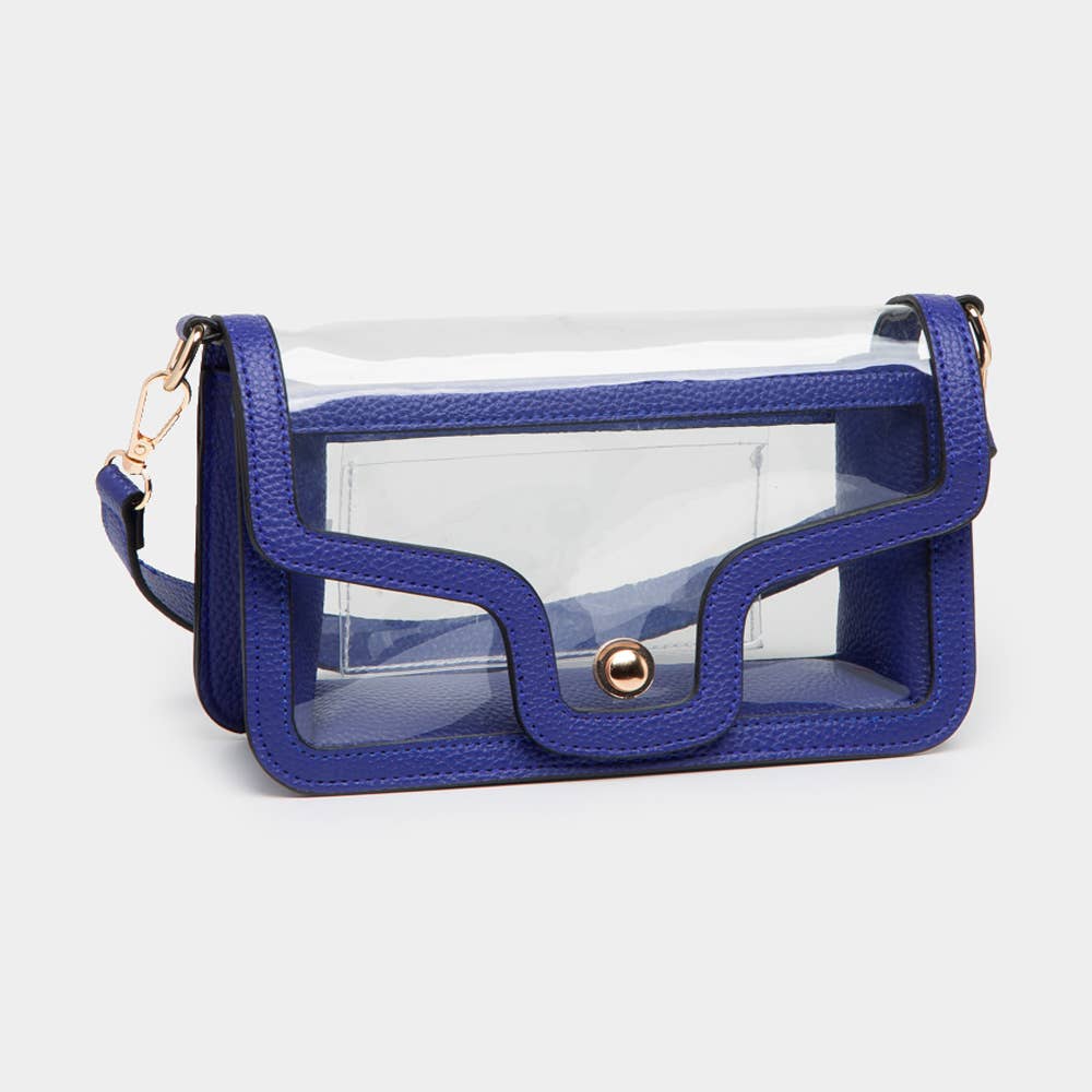 Clear Stadium Rectangle Shoulder Bag
