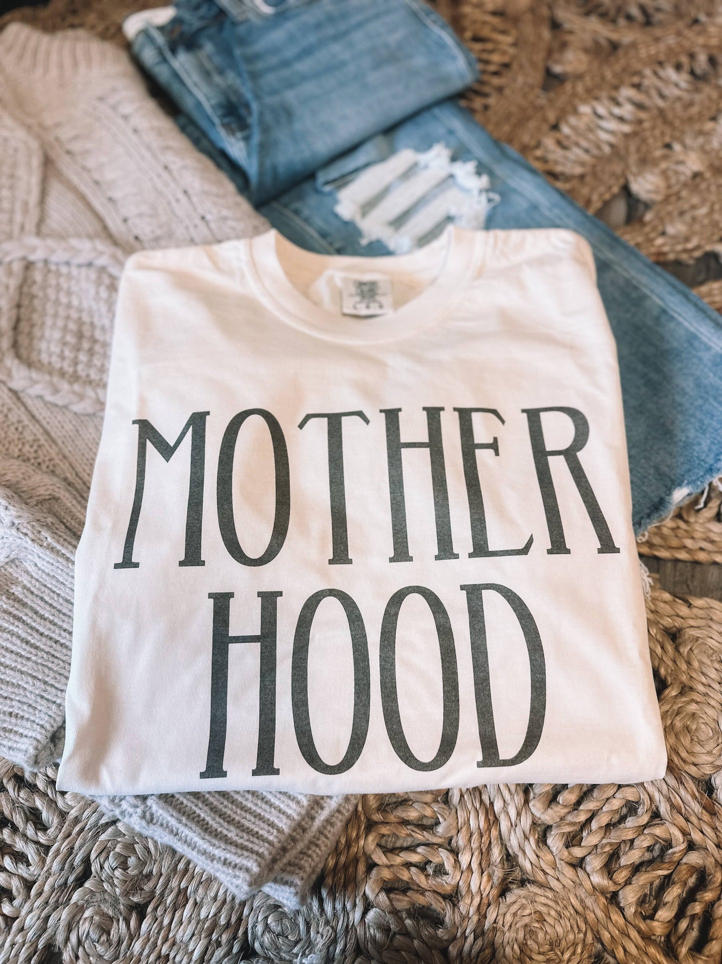 Motherhood Comfort Colors Graphic T-shirt