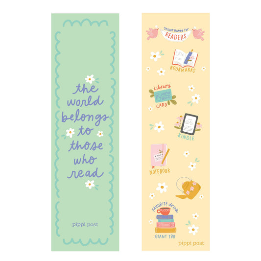 Pippi Post 2 Bookmark Set