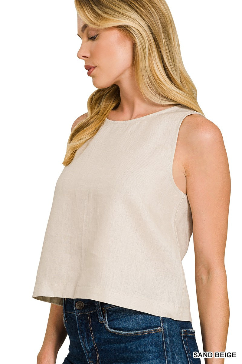 Linen Tank Top