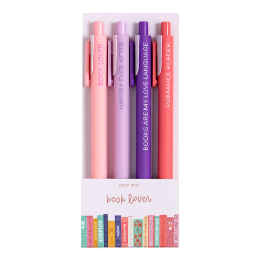 Book Lover Ink Pen Set