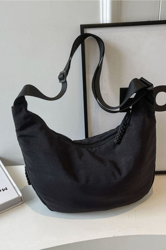 Large Crescent Crossbody Bag