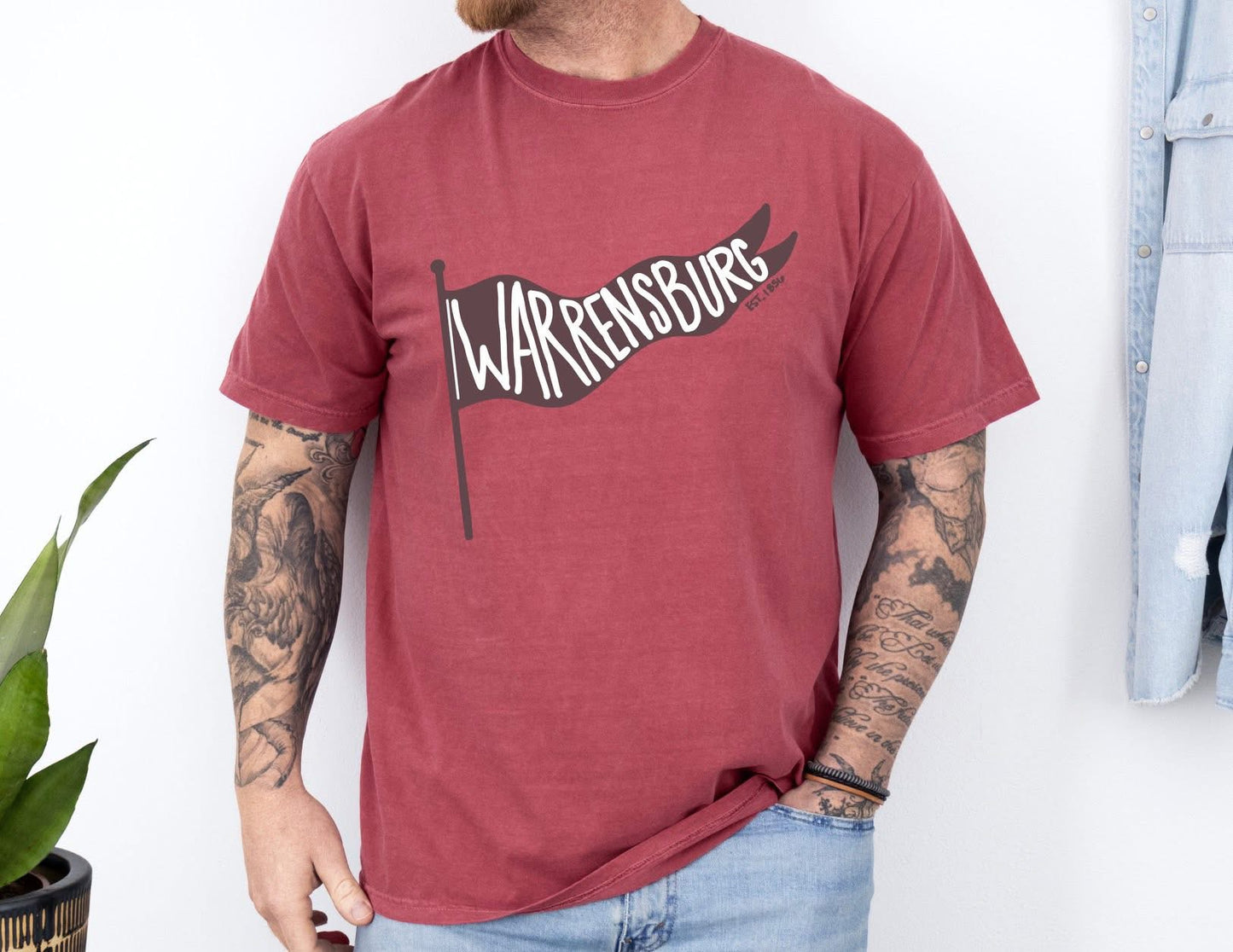 Pre-Order: Retro Warrensburg Flag Design