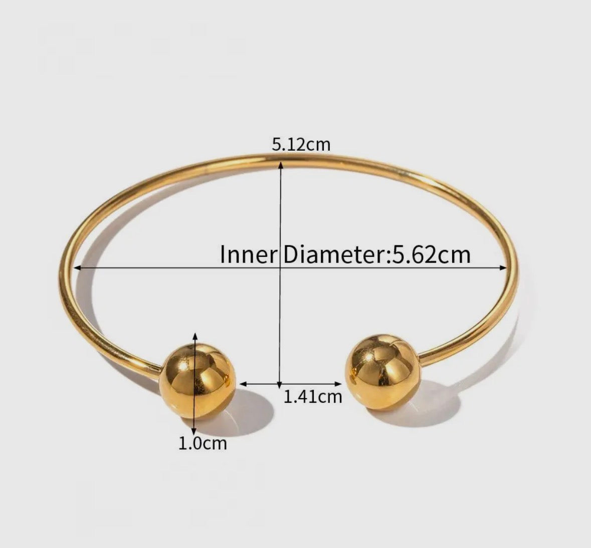 Open Bangle Bracelet