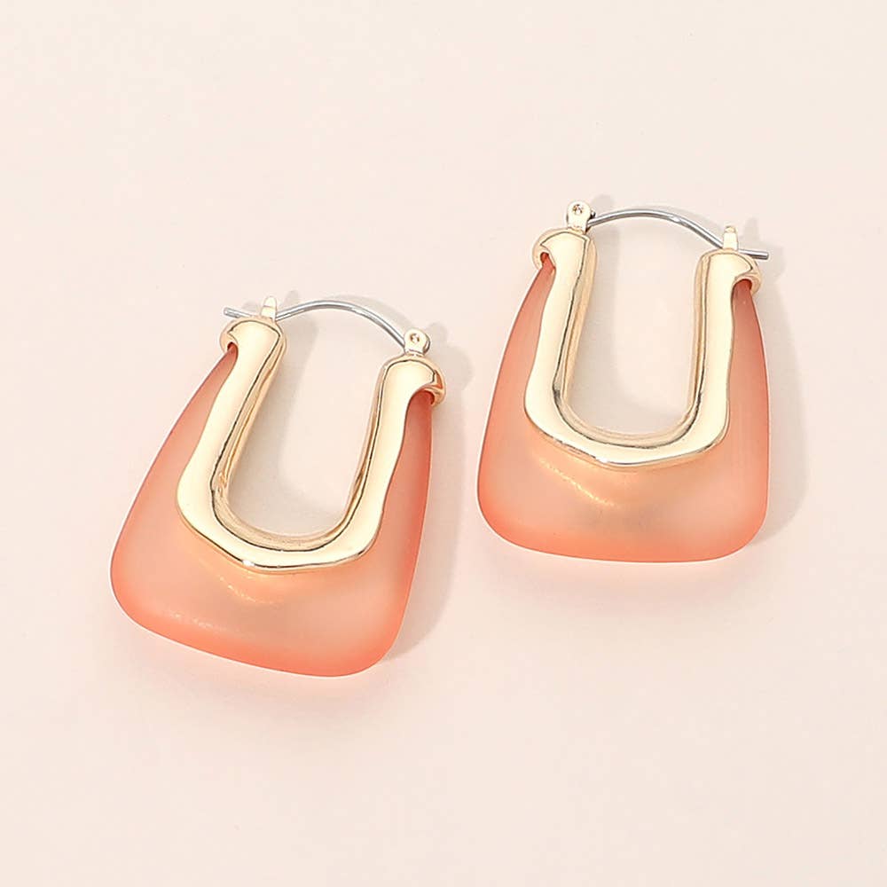 Geometric Hoop Earrings