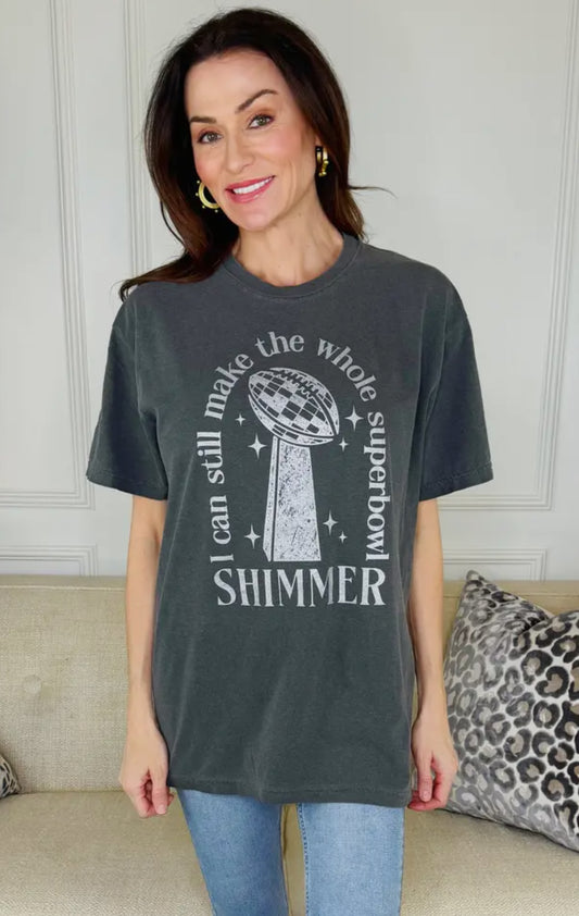 Superbowl Shimmer Tee