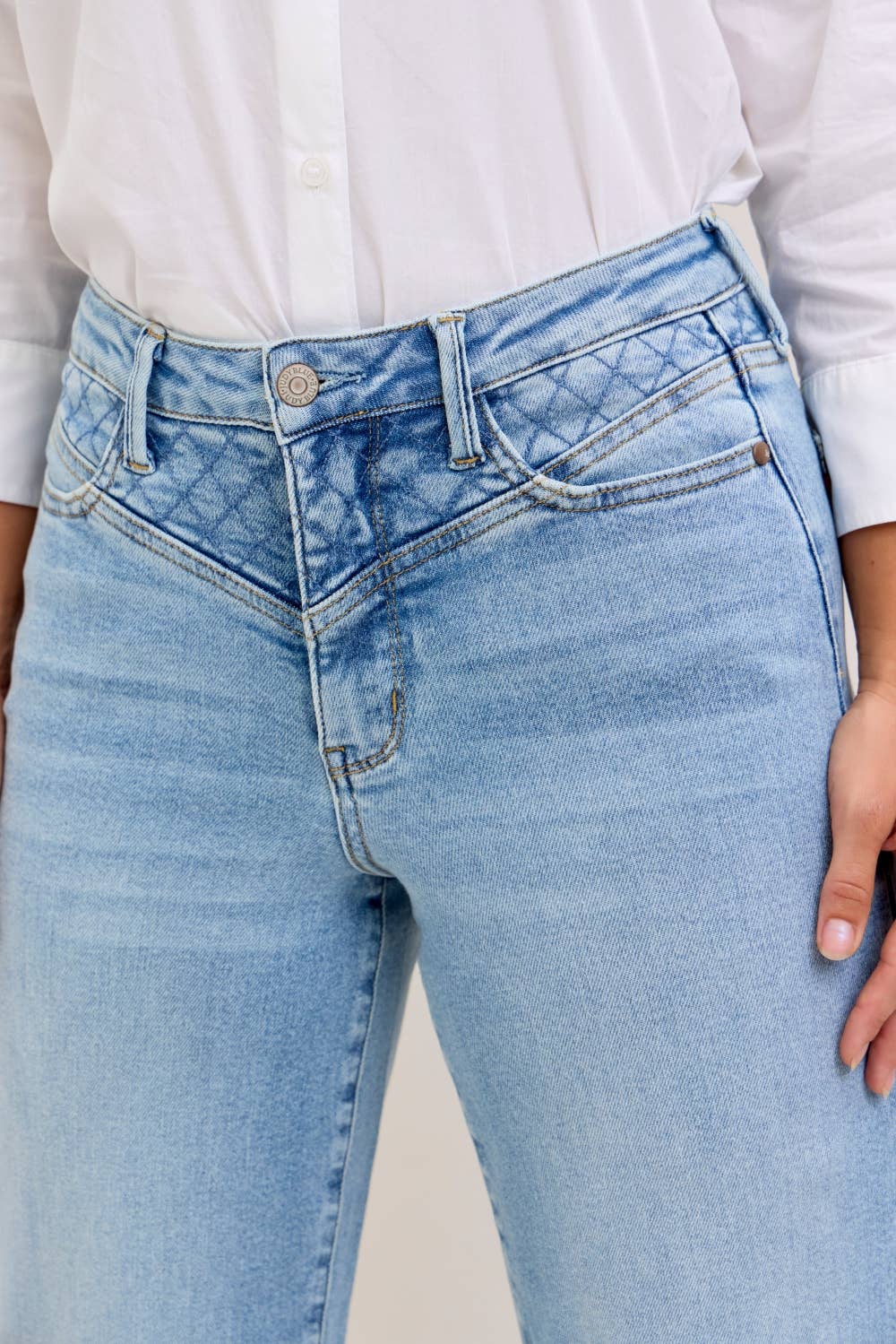 Judy Blue - High Rise Retro Wide Leg Denim