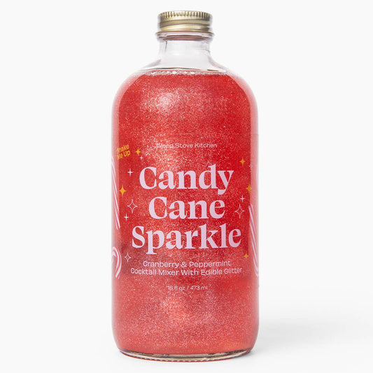 Candy Cane Sparkle Cocktail & Mocktail Mixer, 16 fl oz