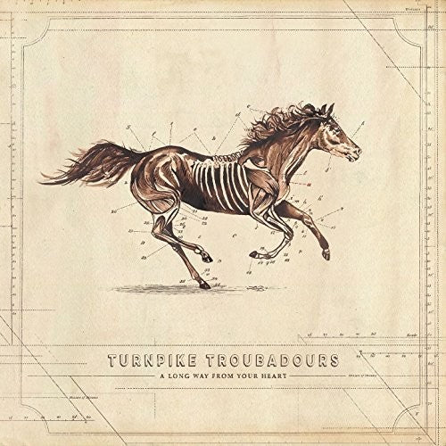 Turnpike Troubadours - A Long Way From Your Heart LP Vinyl Record