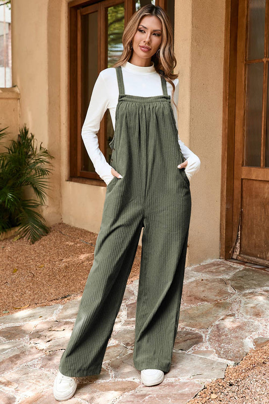 Loose Fit Corduroy Overall