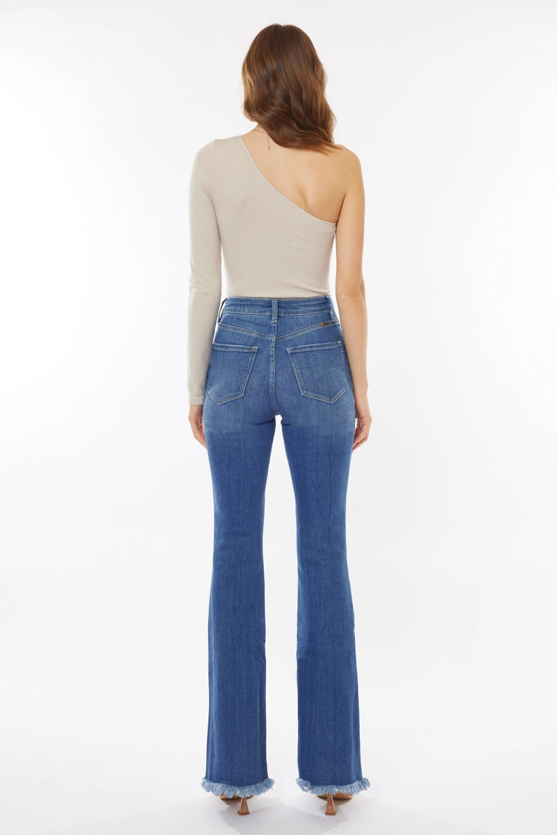 Ultra High Rise Western Flare Jeans